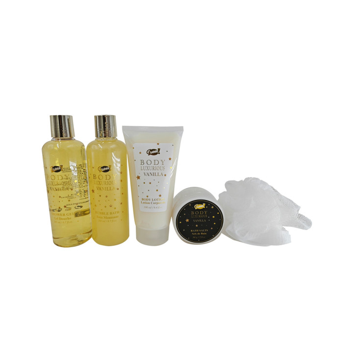 Body Luxurious Gold - Baignoire de Bain - 5pcs