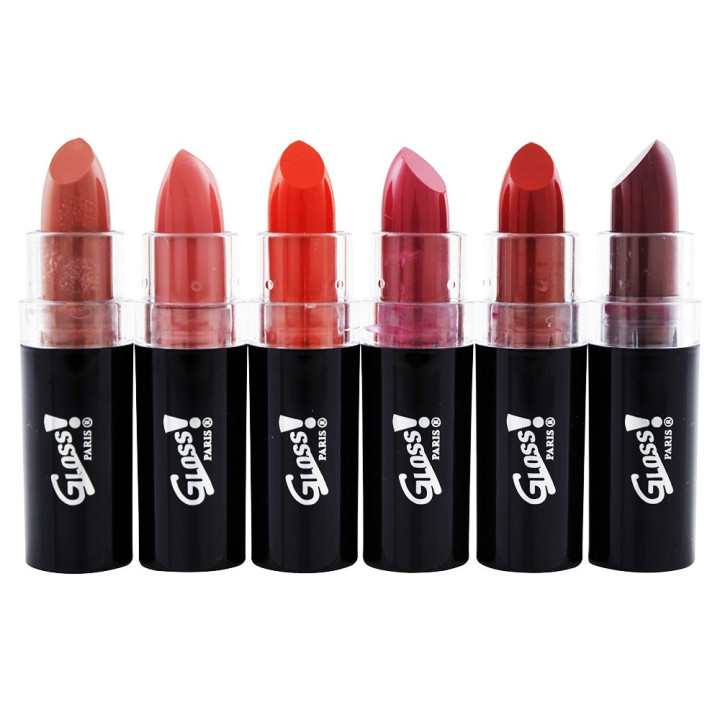 Kit de 6 rouges à lèvres mat- Collection Kiss Me Up