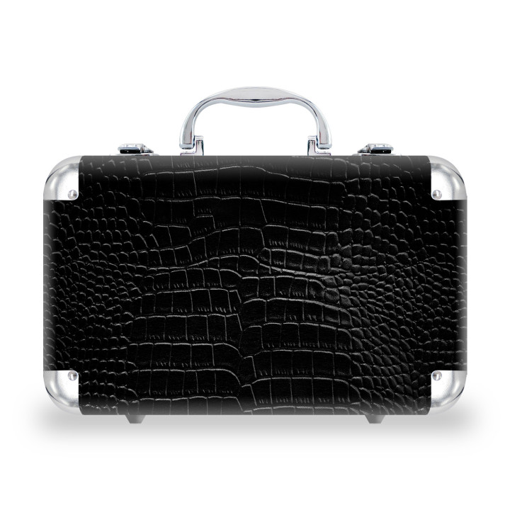 Mallette de maquillage XXXL - Design Croco - Idée cadeau