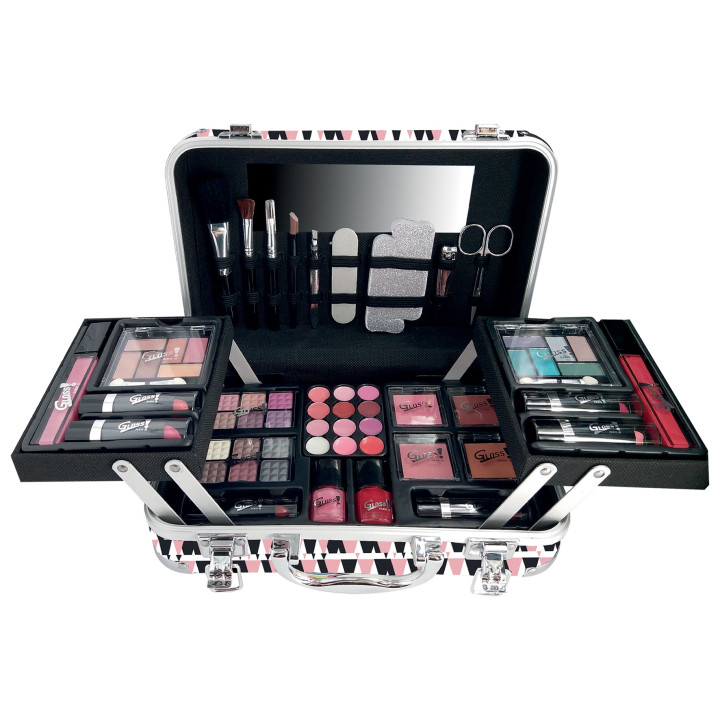 Mallette de maquillage XXXL - Black&Pink