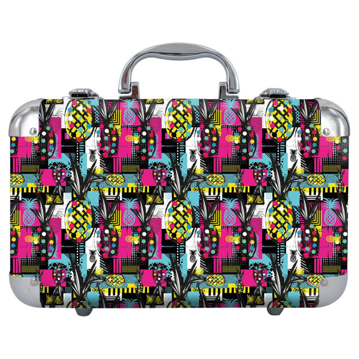 Mallette de maquillage XXXL - Pineapple Abstract Party