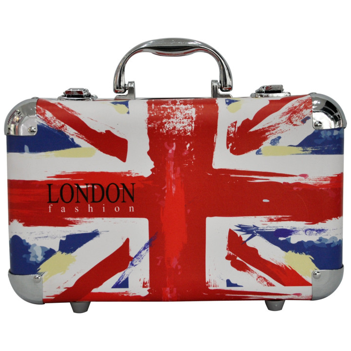 Mallette de maquillage XXXL - Design UK Flag Paint