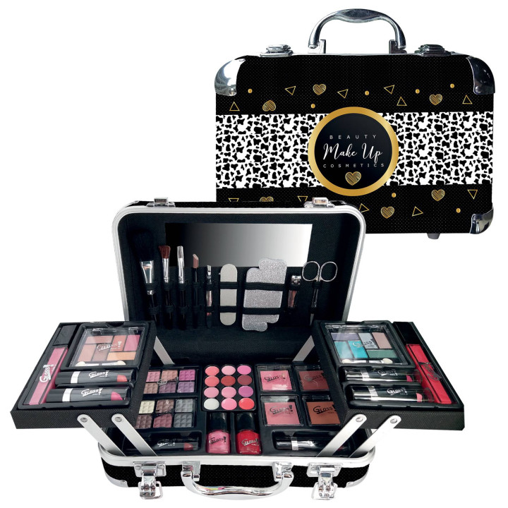 Mallette de maquillage XXXL - Black & Gold