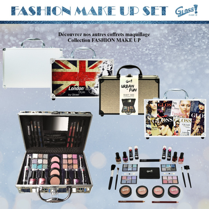 Mallette de maquillage - Collection Black Clothing Style