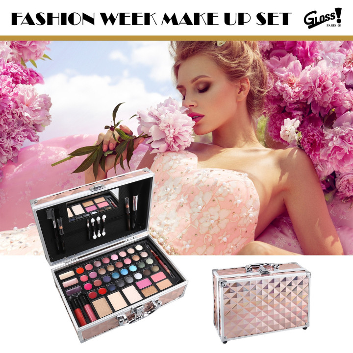 Mallette de maquillage 53 pièces Diamond