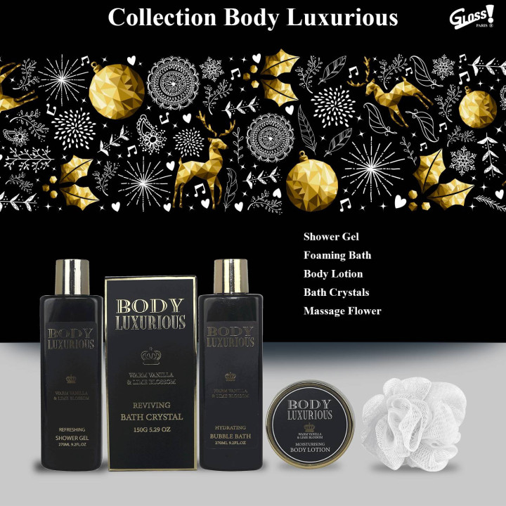 Corbeille de Bain Trapèze Body Luxurious 5pcs