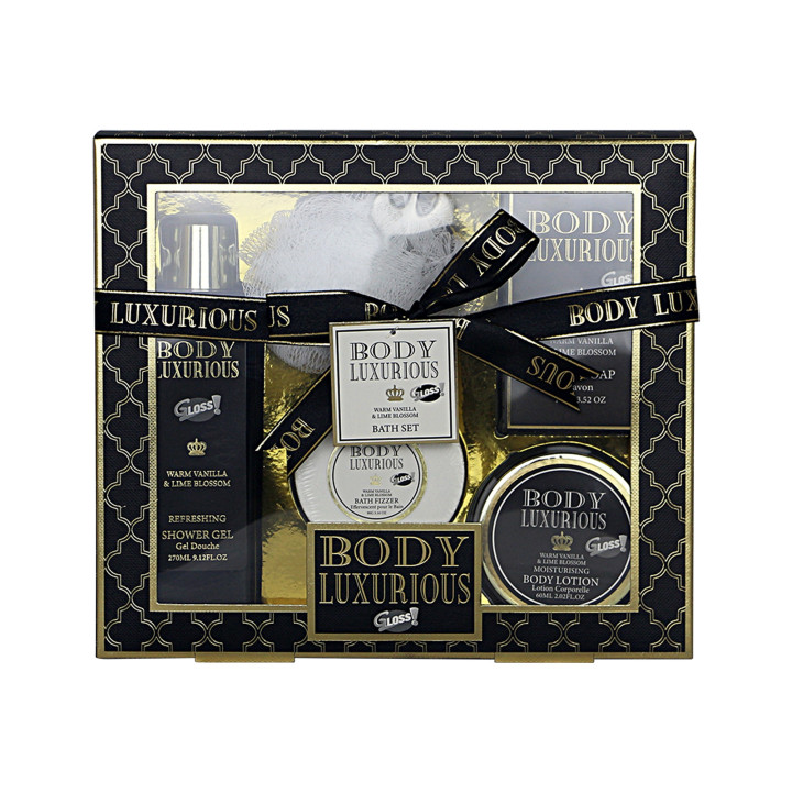 Body Luxurious Black - Coffret de Bain Evasion - 5pcs