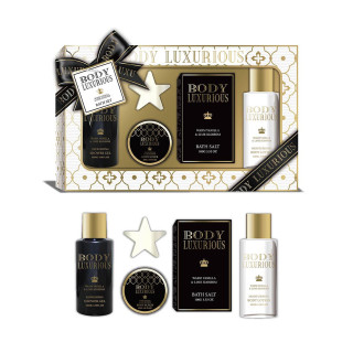Body Luxurious Black - Coffret de Bain Star - 6pcs