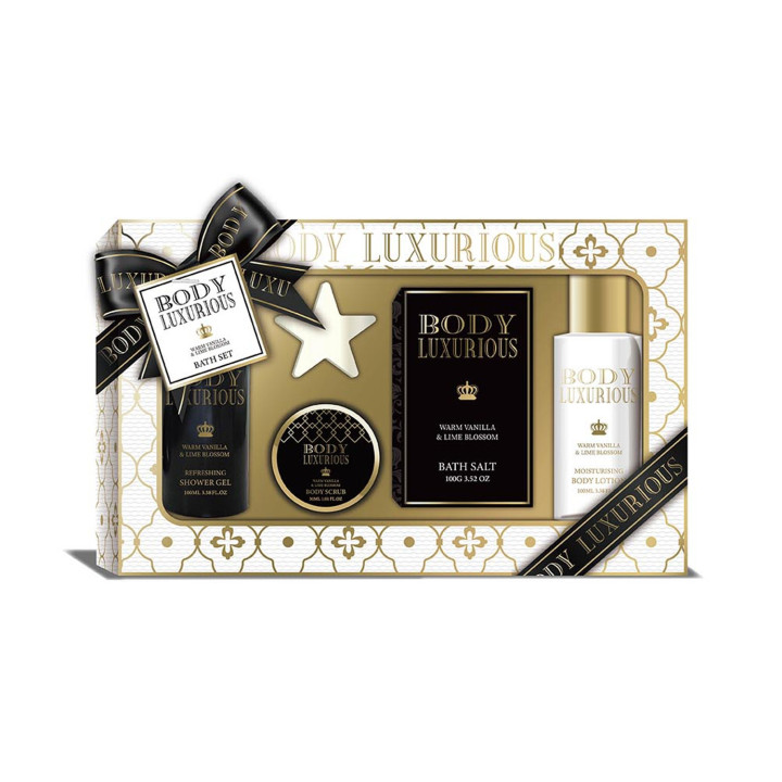 Body Luxurious Black - Coffret de Bain Star - 6pcs
