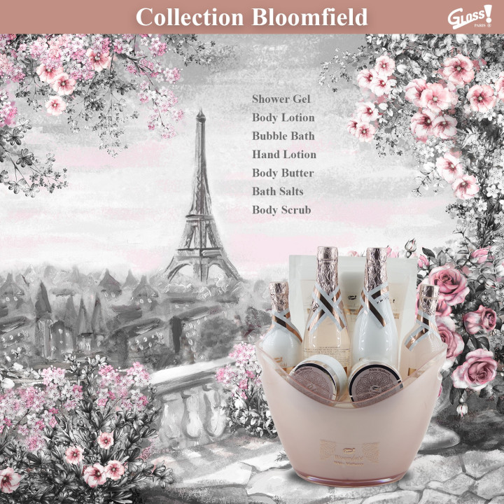 Coffret de bain & soins Premium - Seau à Champagne -  Mûre