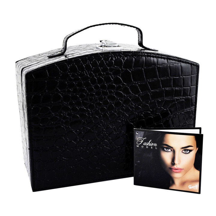 Mallette de maquillage Fashion Model noir - 33pcs