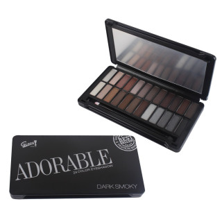 Palette de maquillage Smoky noir - 25pcs