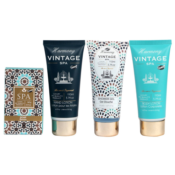 Coffret de bain & soins - Cage d'oiseaux - Aloe vera et menthe poivrée