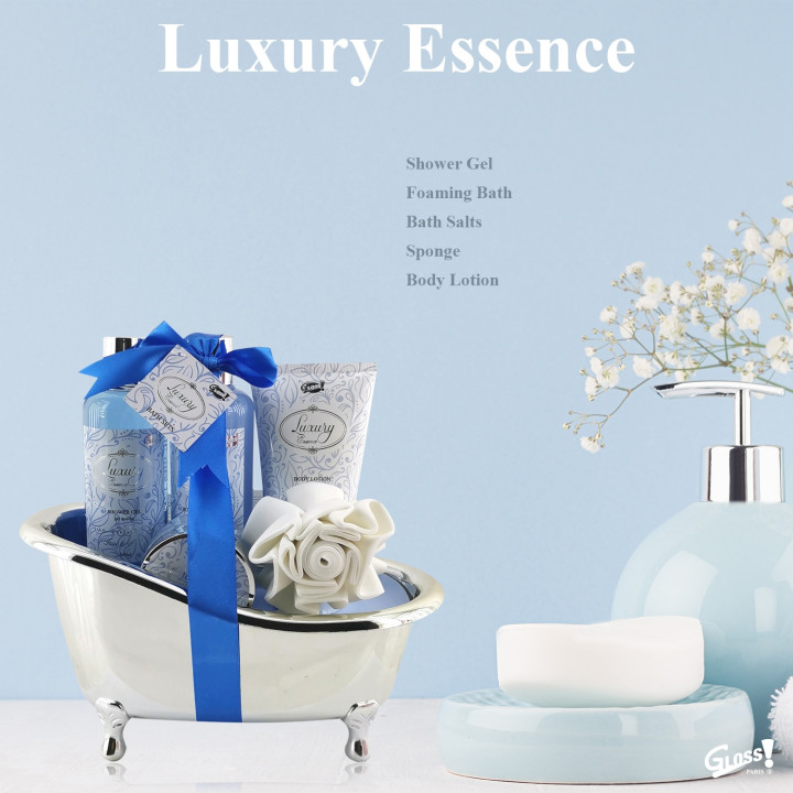 Coffret de bain & soins beauté- Muscs et Fleurs blanches- Idée cadeau