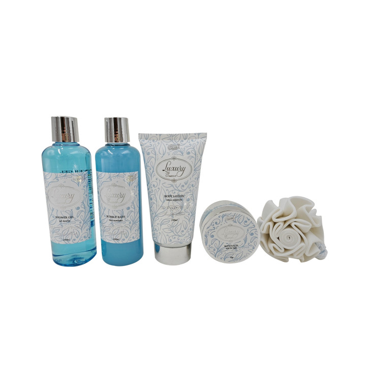 Coffret de bain & soins beauté- Muscs et Fleurs blanches- Idée cadeau