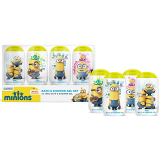 Minions Set de voyage enfant avec 4 gels douche de 75ml