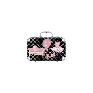 Coffret de Maquillage Format Valise, 64 Pièces, Collection Glamour