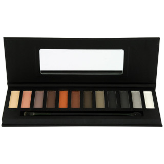 Palette de maquillage Nude et Smoky - 14pcs
