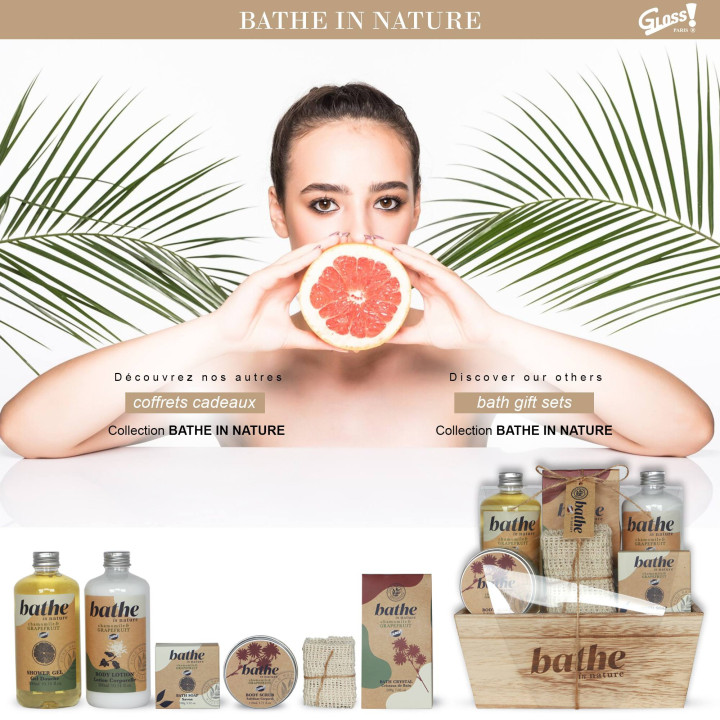 Coffret de bain au parfum Camomille et Pamplemousse - 6pcs