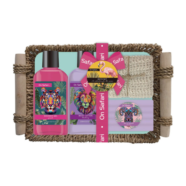On Safari - Panier de Bain - 4pcs