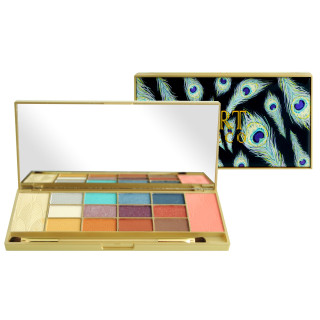 Palette de maquillage  dorée incluant un miroir - couleur shimmer