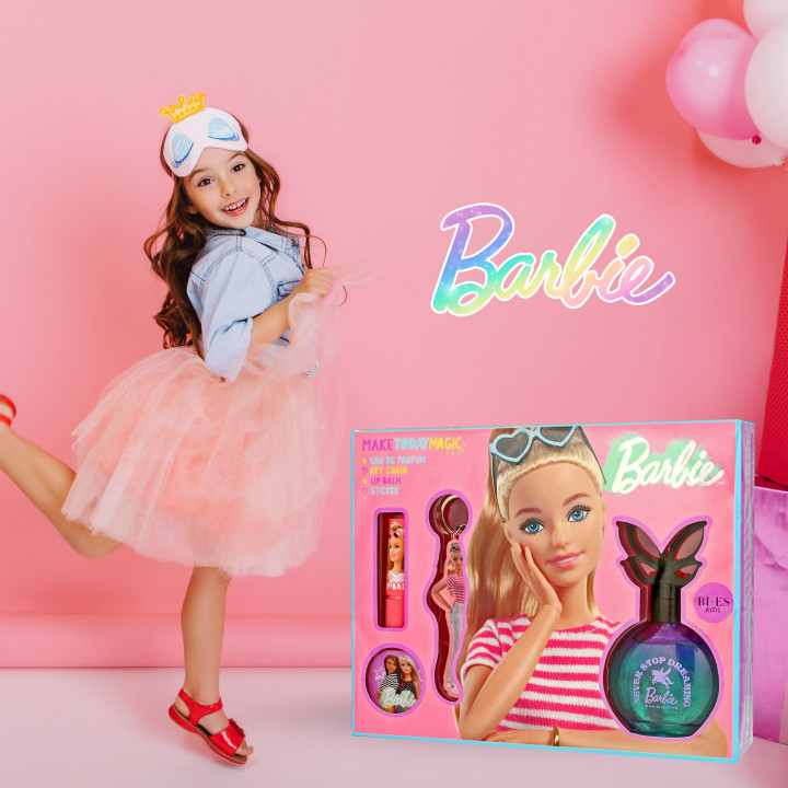 Barbie Coffret Cadeau avec eau de parfum - 4 pcs